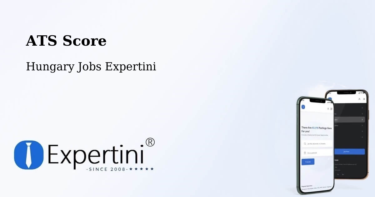 Resume ATS Score & Job Description Match Tool – Pacsa - Hungary Jobs Expertini