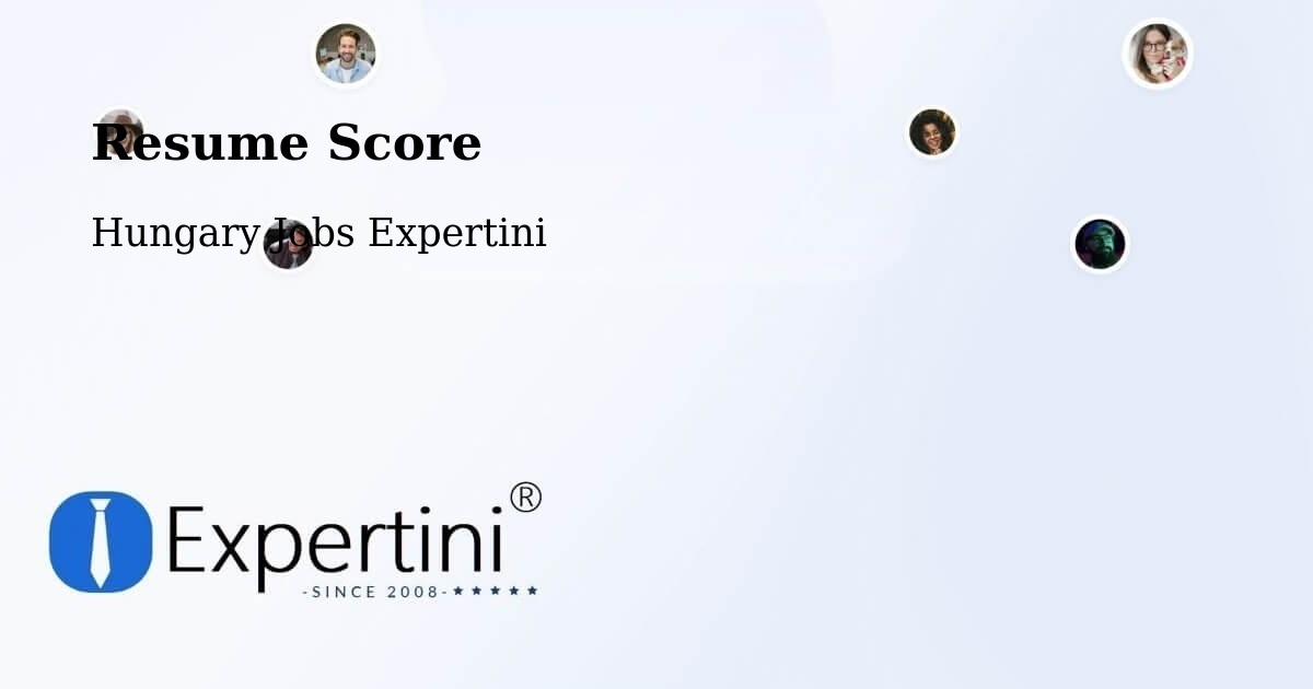 Resume Score & Job Description Match Tool – Pacsa - Hungary Jobs Expertini